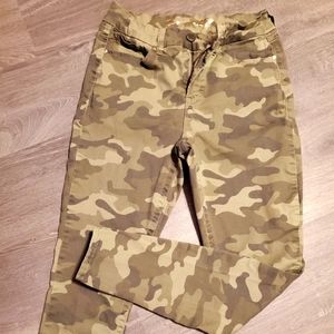 Seven7 camo jeggings